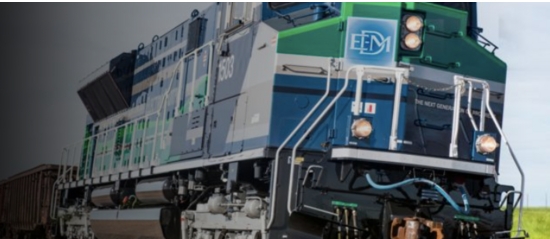 Chevron and Caterpillar announced a hydrogen energy cooperation agreement and showcased their hydrogen-powered locomotives for the first time.