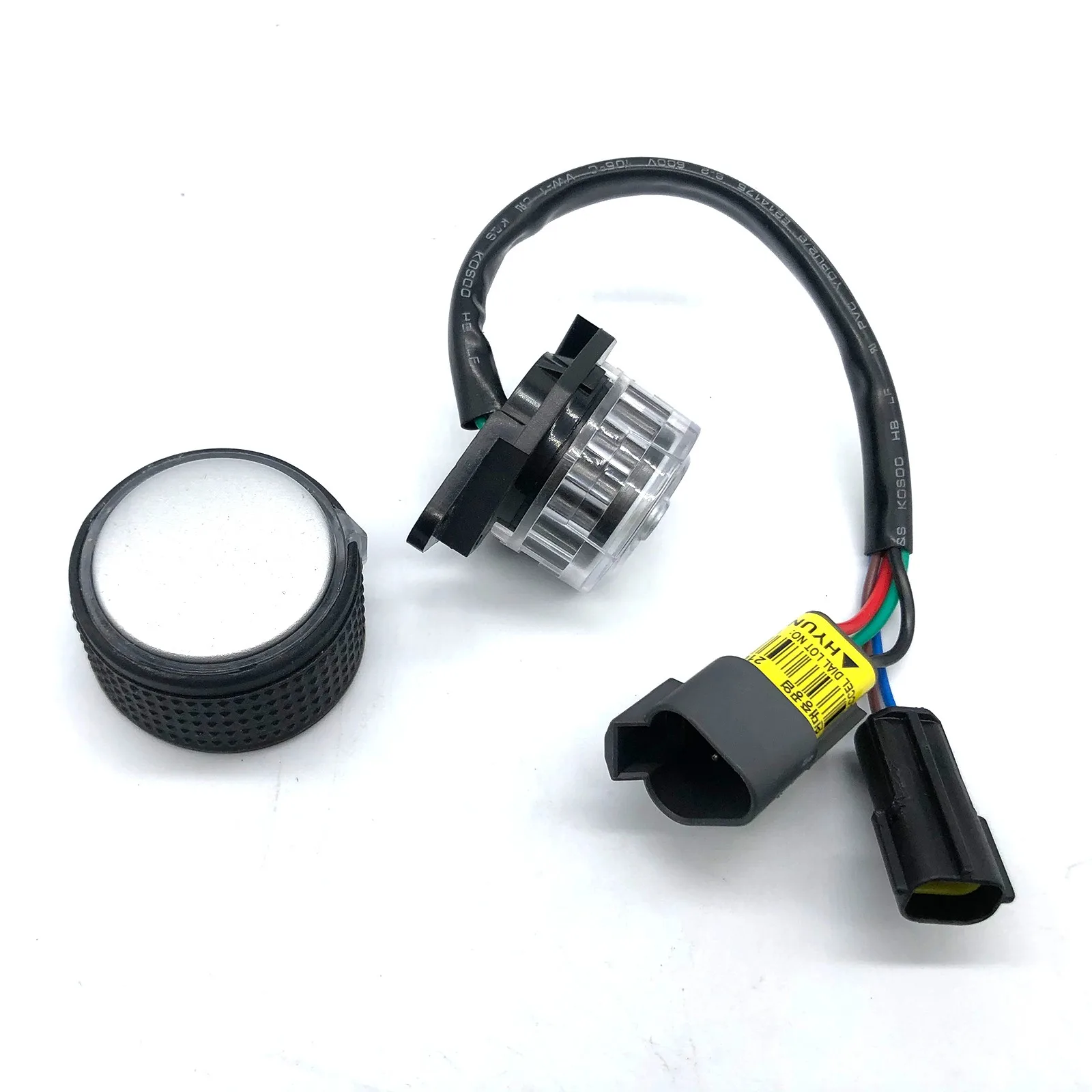 21Q4-20812 Throttle Knob 13A31-032 Dial Switch For Hyundai R320LC-7 R220-9SH R210-9 - Image 3