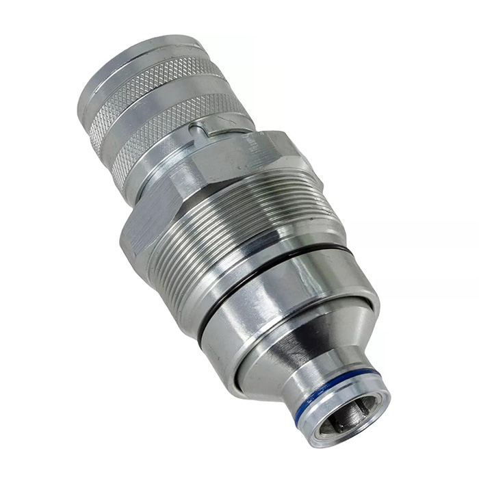 Caterpillar 226D 262D 279D Johnn Deeree 318E 319E 320E  Hydraulic Female Flat Face Quick Coupler 7246802 AT406475 373-6968 
