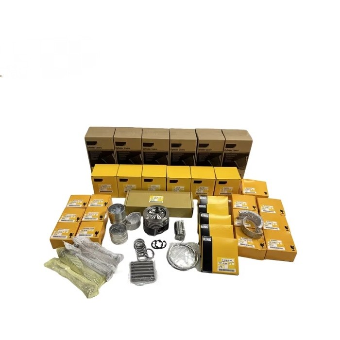 Caterpillar CAT 770 Engine Overhaul Repair Kit Piston Liner Kit Ring main bearing valve guide gasket kit Excavator Construction Machine Cylinder Block Cylinder Head assy - Image 1