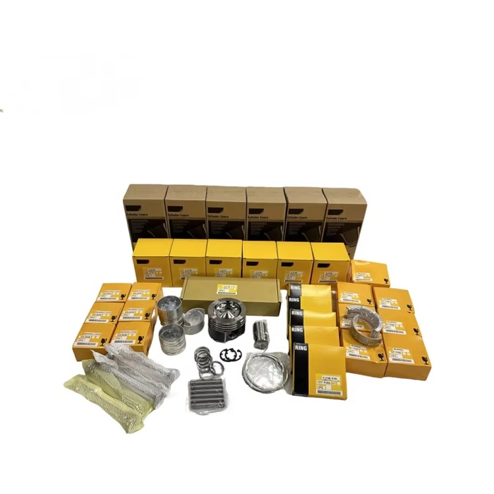 Caterpillar CAT C9.3B C350 Engine Overhaul Repair Kit Piston Liner Kit Ring main bearing valve guide gasket kit Excavator Construction Machine Cylinder Block Cylinder Head assy 