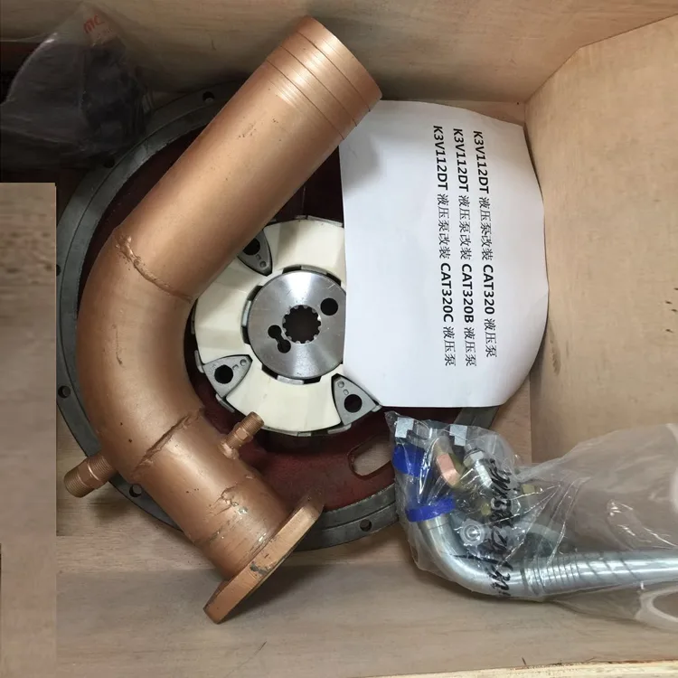 Caterpillar CAT320B Excavator Hydraulic Main Piston Pump Assy kawasaki K3V112DT Modify hydraulic Pump Spare Parts Construction Machinery Hydraulic repair Parts