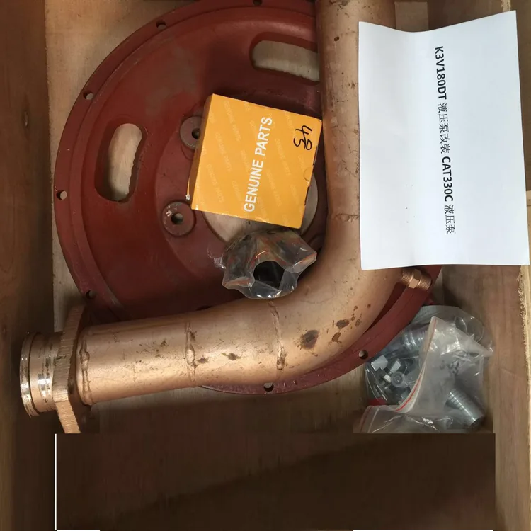 Caterpillar Cat330C Excavator Hydraulic Main Piston Pump Assy kawasaki K3V180DT Modify hydraulic Pump Spare Parts Construction Machinery Hydraulic repair Parts