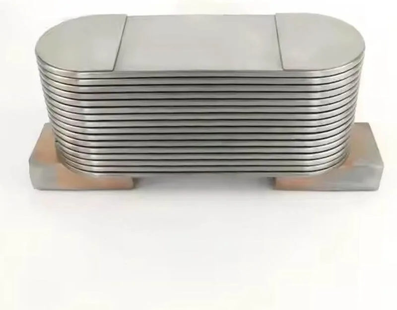 Cummins oil cooler 3804934 4095096 3804934 Cummins K19 QSK19 engine oil cooler China manufacturer factory price