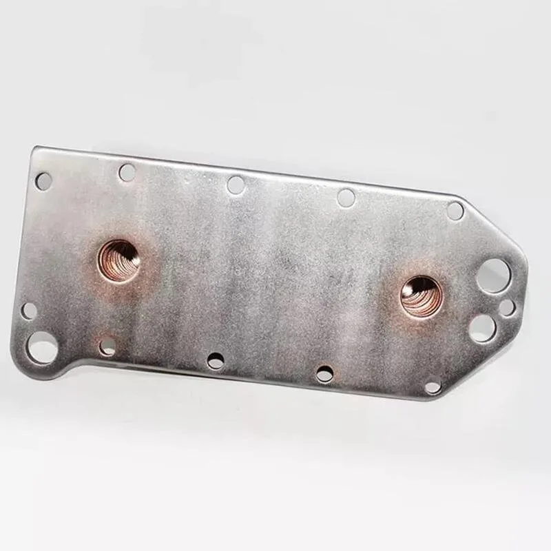 Cummins oil cooler 3974815 3906296 3943539 3918175 5583737 TJG117021 Cummins 8.3L 6C 6CT 6CTA engine oil cooler China manufacturer factory price - Image 2