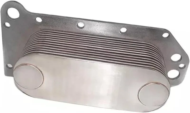 Cummins oil cooler 3974815 3906296 3943539 3918175 5583737 TJG117021 Cummins 8.3L 6C 6CT 6CTA engine oil cooler China manufacturer factory price - Image 3