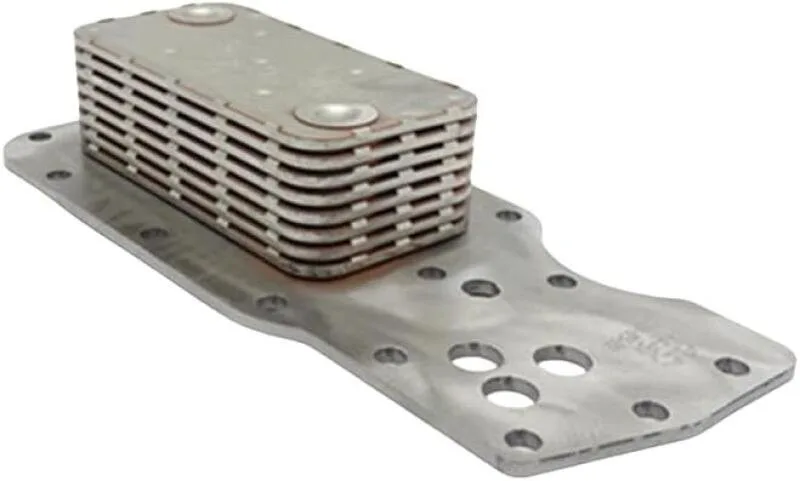 Cummins oil cooler 4916621 3177235 Cummins K50 engine oil cooler replacement heavy equipment cooling system China manufacturer factory price - Image 2