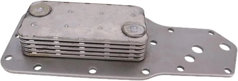 Cummins oil cooler 5014861AA 3935812 Cummins 5.9L 6BT engine oil cooler Dodge Ram 1500 2500 3500 truck China manufacturer factory price Cummins oil cooler 5014861AA 3935812 Cummins 5.9L 6BT engine oil cooler Dodge Ram 1500 2500 3500 truck China manufacturer factory price