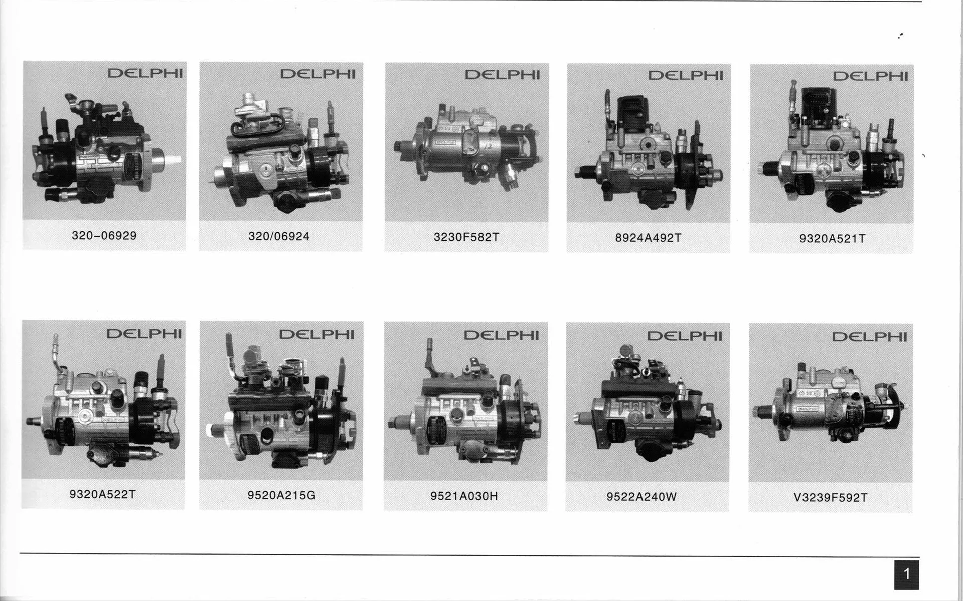 DELPHI DP210 Engine Diesel Fuel injection pump 9323A262G 320-06929 9323A260G 320-06738 repair tools Engine Construction Machinery Parts - Image 1
