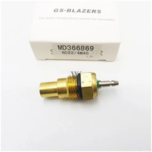 Diesel Engine Spare Parts 6D24 4M40 chinese mini excavator parts Engine Water Temp Sensor MD366869 Excavator Engine excavator parts Water Temperature Sensor excavator part