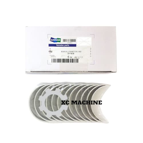 Doosan DE12 DX12 Excavator Engine Spare Parts D2848 Main Bearing Pair 140112-00107