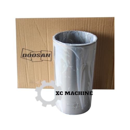 Doosan DE12 Excavator Engine spare parts D2848 Cylinder Liner 65.01201-0049
