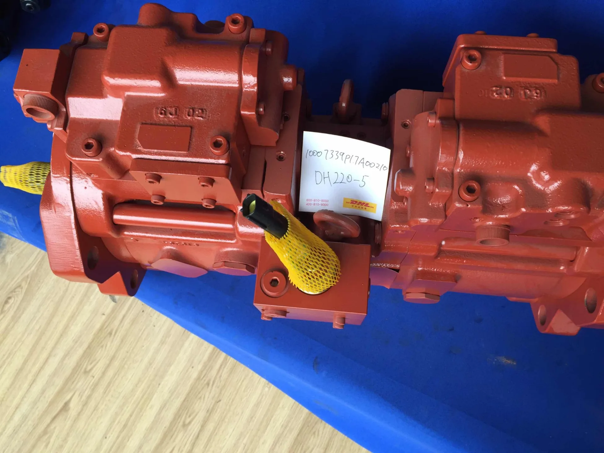 Doosan DH220-5 DX220 DH220 DX225-7 Excavator Hydraulic Main Piston Pump Assy K1025496 hydraulic Pump Spare Parts Construction Machinery Hydraulic repair Parts - Image 1
