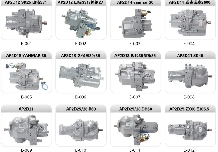 kawasaki K3V112DTP-9N24-14T Doosan DX260 Excavator Hydraulic Main Piston Pump Assy - Image 1