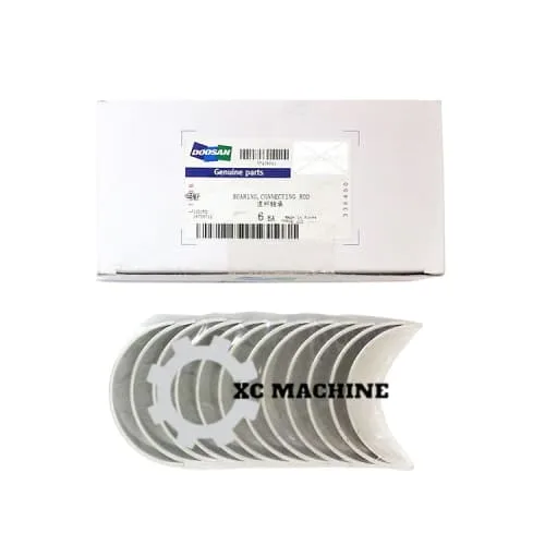 Doosan Excavator DX300 Engine Spare Parts D1146 Doosan loader parts Main Bearing Pair 65.01110-6351 65.01110-6055A Doosan infrastructure