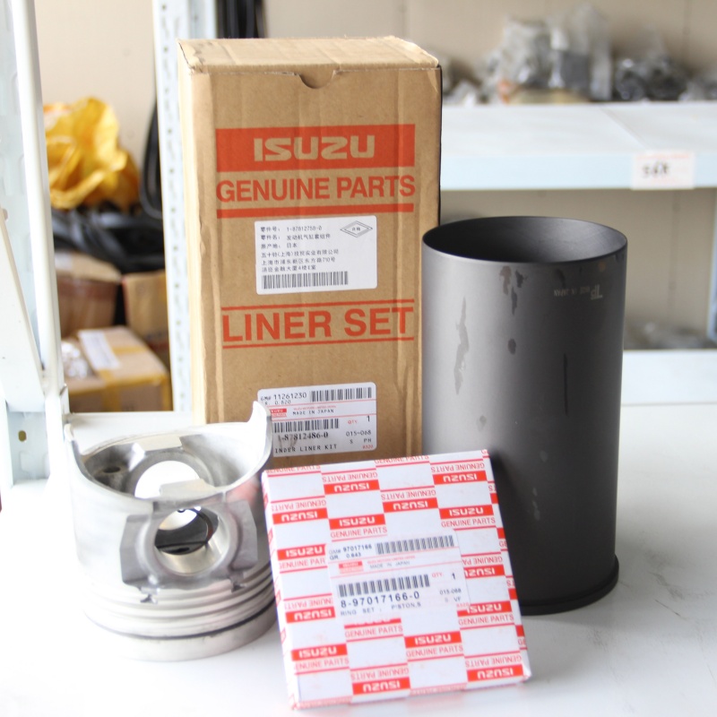 HITACHI Wheel Loader LX150  6BG1  Engine Overhaul Repair Kit Piston Liner Kit Ring main bearing valve guide gasket kit Cylinder Block Cylinder Head assy