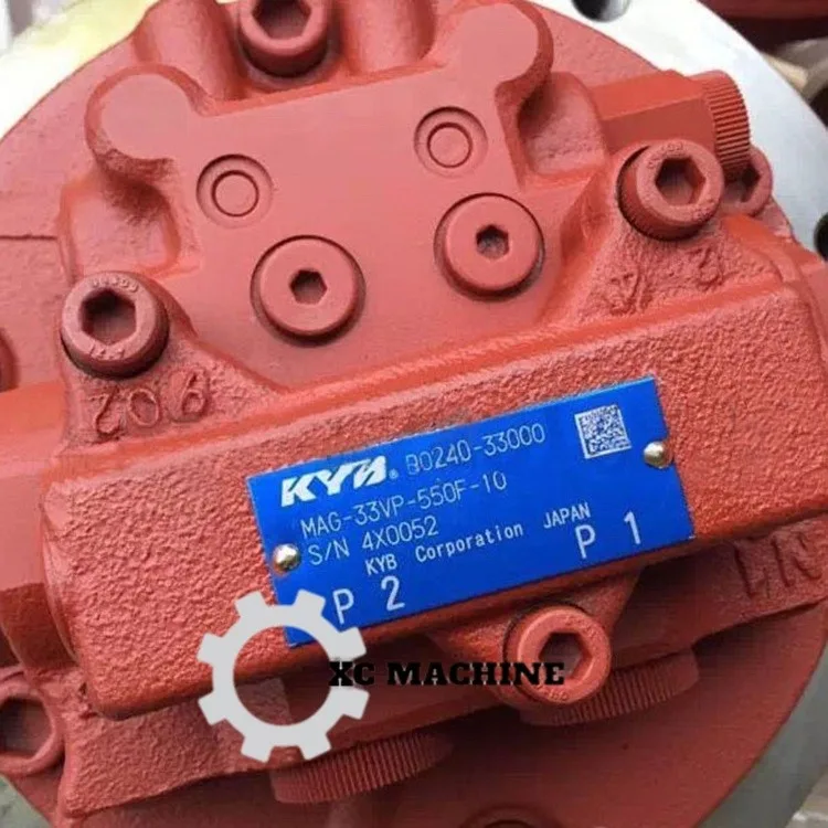 HITACHI ZAX60 YUCAI YC60-8 Excavator Final drive MAG-33VP-550 Travel motor Hydraulic Excavator Travel Device MAG-33VP-550 - Image 2