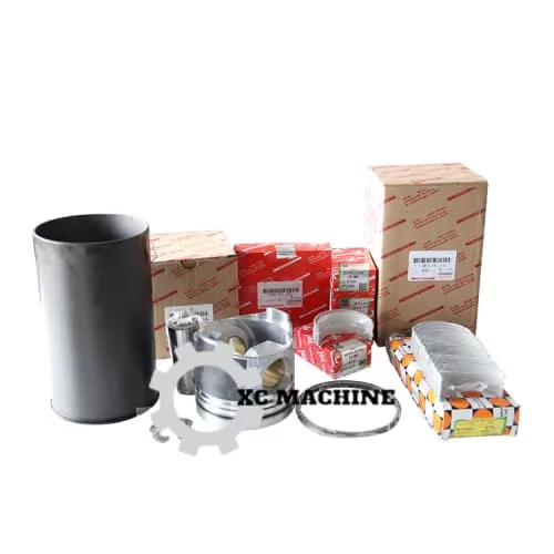 Hino Excavator F17C Diesel Engine spare parts Liner Kit piston ring kit SNAP RING main bearing valve guide Intake valve gasket kit