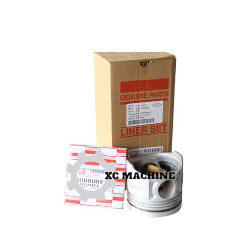 ISUZU Excavator EX200 6BD1T Diesel Engine spare parts Liner Kit piston ring kit SNAP RING main bearing valve guide Intake valve gasket kit 