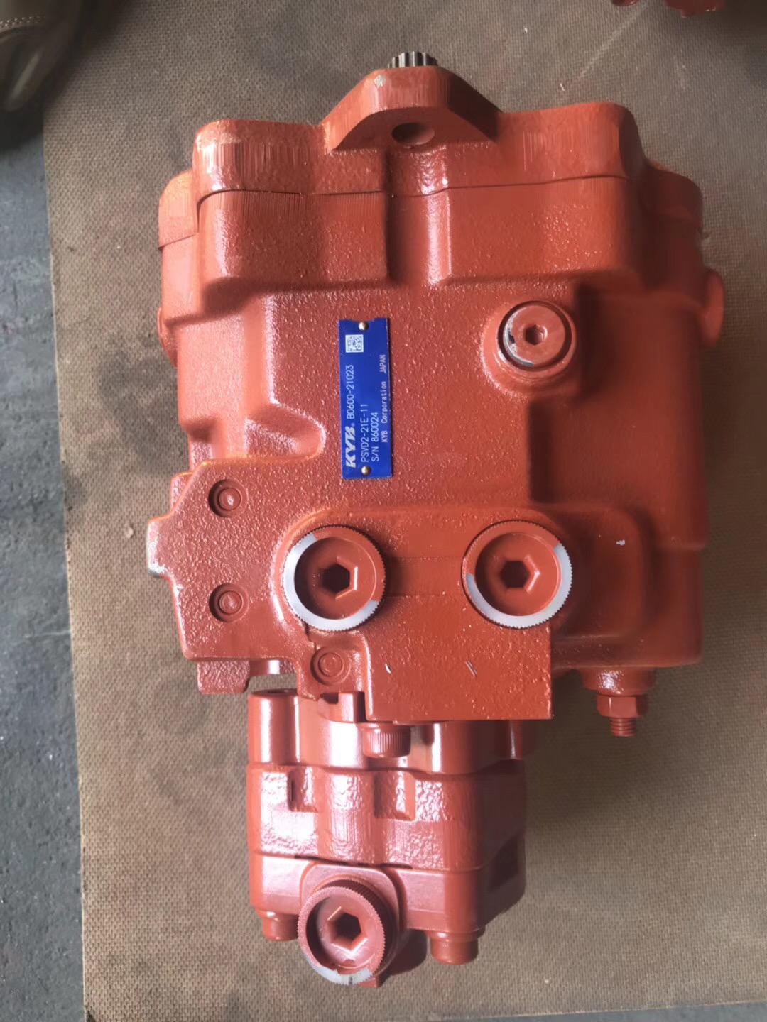 KYB PSVD2-21E-11 Excavator Hydraulic Main Piston Pump Assy Kubota KX121-2 KX161 KX185 KX155 hydraulic Pump Spare Parts Construction Machinery Hydraulic repair Parts