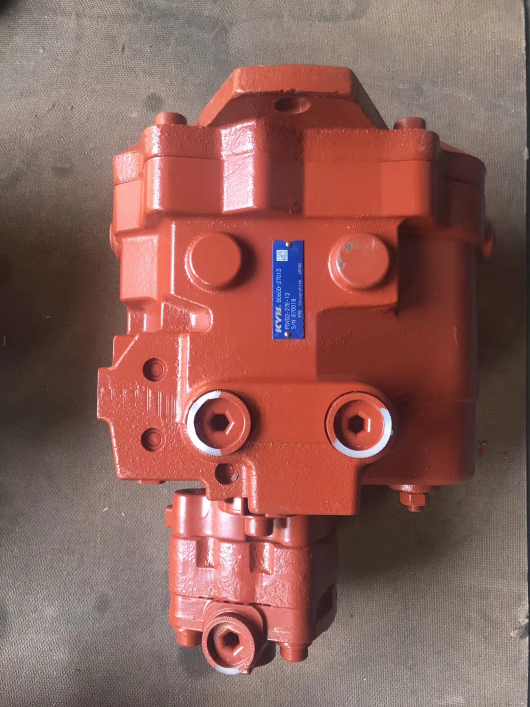 KYB PSVD2-27E-12 Excavator Hydraulic Main Piston Pump Assy hydraulic Pump Spare Parts Construction Machinery Hydraulic repair Parts