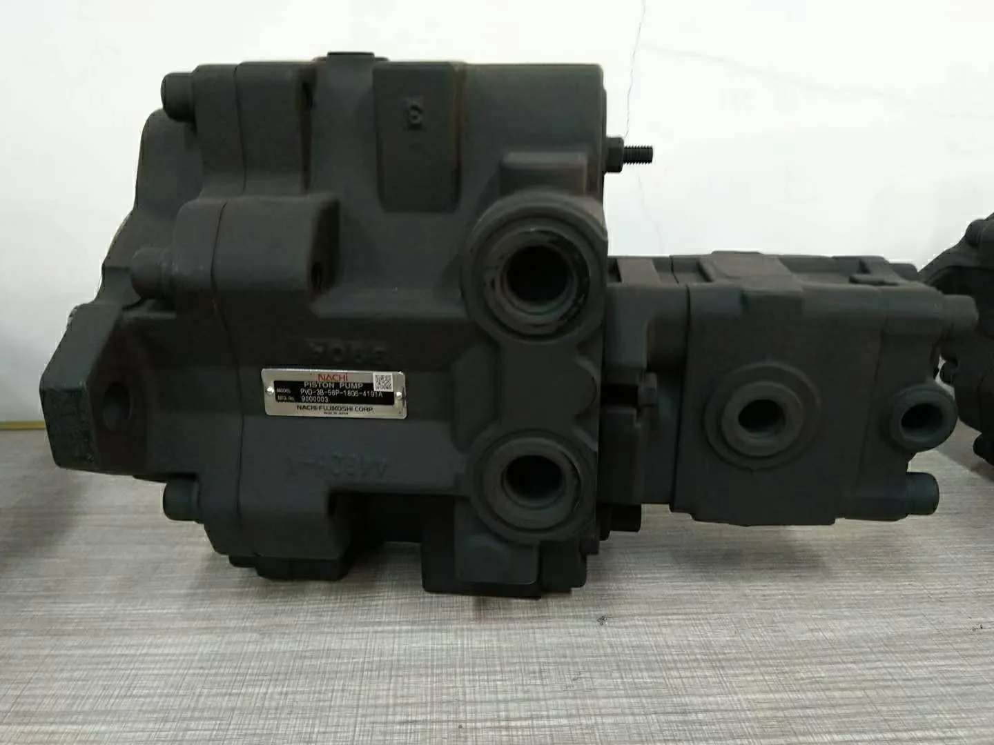 KYB PVD-3B-56P PVD-3B-56P-18G5 Kobelco SK75UR SK75UR-2 SK75UR-3 Excavator Hydraulic Main Piston Pump Assy Yn10v00036f1 hydraulic Pump Spare Parts Construction Machinery Hydraulic repair Parts - Image 2