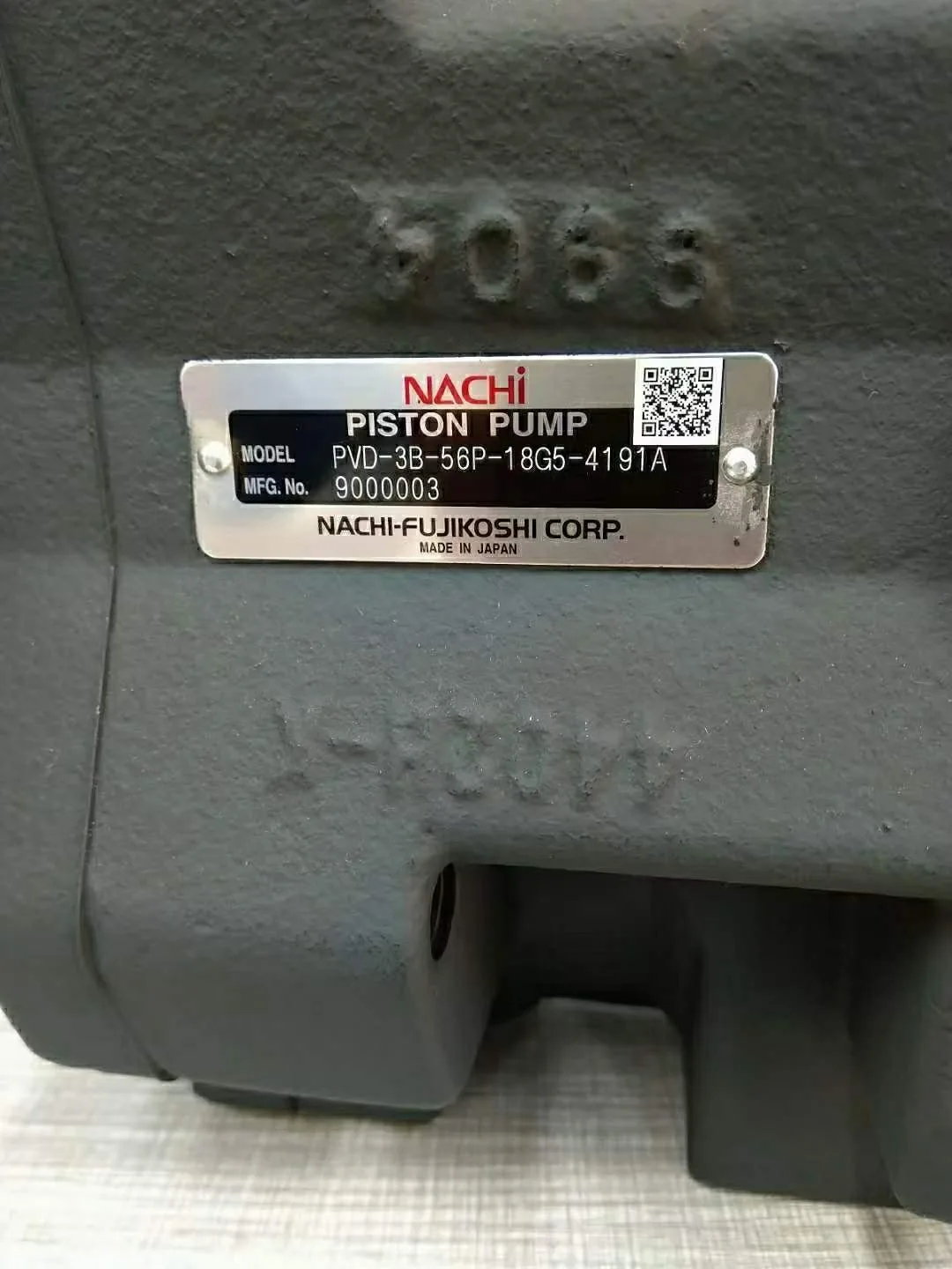 KYB PVD-3B-56P PVD-3B-56P-18G5 Kobelco SK75UR SK75UR-2 SK75UR-3 Excavator Hydraulic Main Piston Pump Assy Yn10v00036f1 hydraulic Pump Spare Parts Construction Machinery Hydraulic repair Parts - Image 3