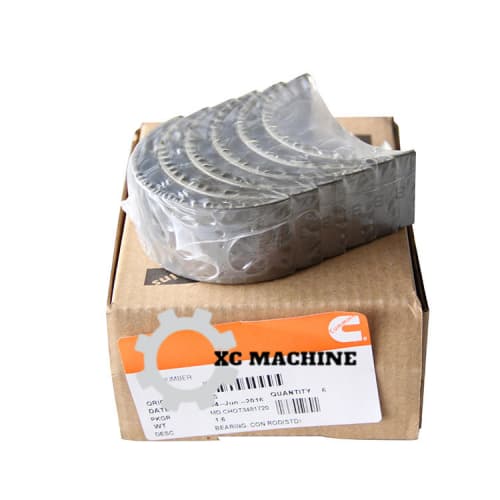 Komatsu Excavator PC200-8 PC220-6 PC270-6 Engine SAA6D102E SAA6D107E Main Bearing Pair 6735-21-8100