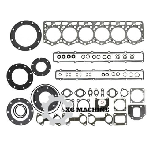 Komatsu Excavator PC650-5 PC710-5 PC1600-1 Diesel Engine S6D140 Full Gasket Kit Overhaul Gasket Set 6211-K1-9800