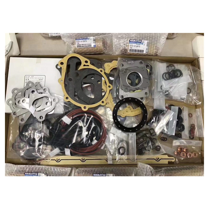 Komatsu Wheel Loader WA70-7  B4.5 Engine Overhaul Repair Kit Piston Liner Kit Ring main bearing valve guide gasket kit Cylinder Block Cylinder Head assy 