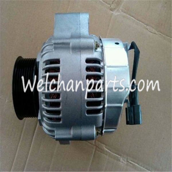 Komatsu excavator PC200-6 S6D102 engine MTA05 Alternator 600-861-3411 for excavator engine parts Komatsu key Komatsu construction machinery Komatsu excavator PC200-6 S6D102 engine MTA05 Alternator 600-861-3411 for excavator engine parts Komatsu key Komatsu construction machinery