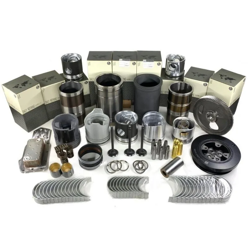 Komatsu  self-discharging truck  HD465-8  SAA6D170E-5  Engine Overhaul Repair Kit Piston Liner Kit Ring main bearing valve guide gasket kit Cylinder Block Cylinder Head assy