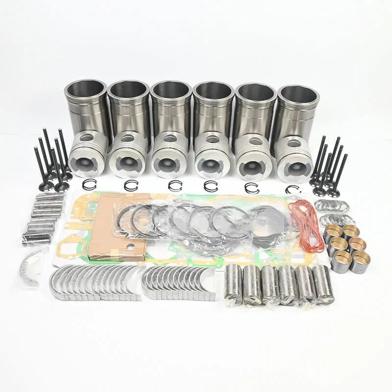 Kubota Generator GDK120  V3307 China Manufacturer Engine Overhaul Repair Kit Factory Piston Liner Kit Ring main bearing valve guide gasket kit Cylinder Block Cylinder Head assy Supplier