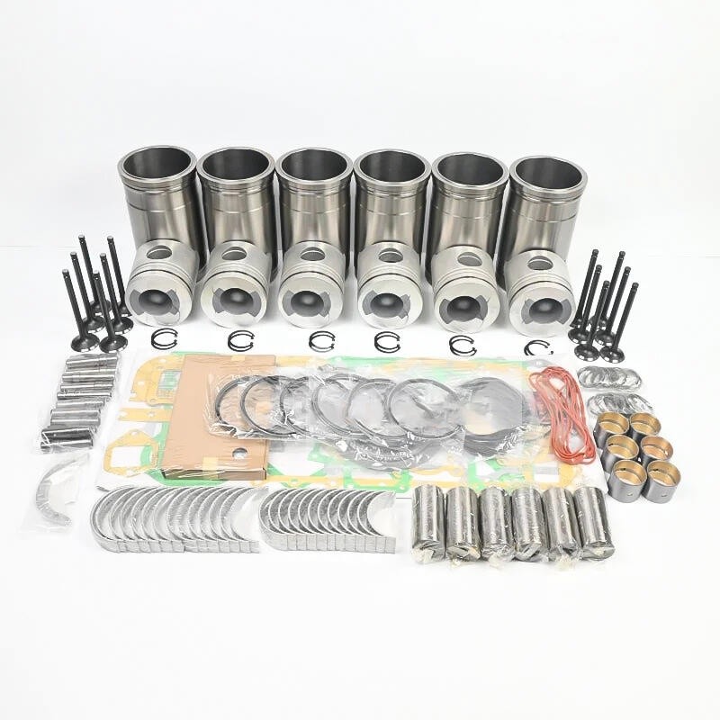Kubota Tractor M8-201 V6108 Engine Overhaul Repair Kit Piston Liner Kit Ring main bearing valve guide gasket kit Cylinder Block Cylinder Head assy - Image 3