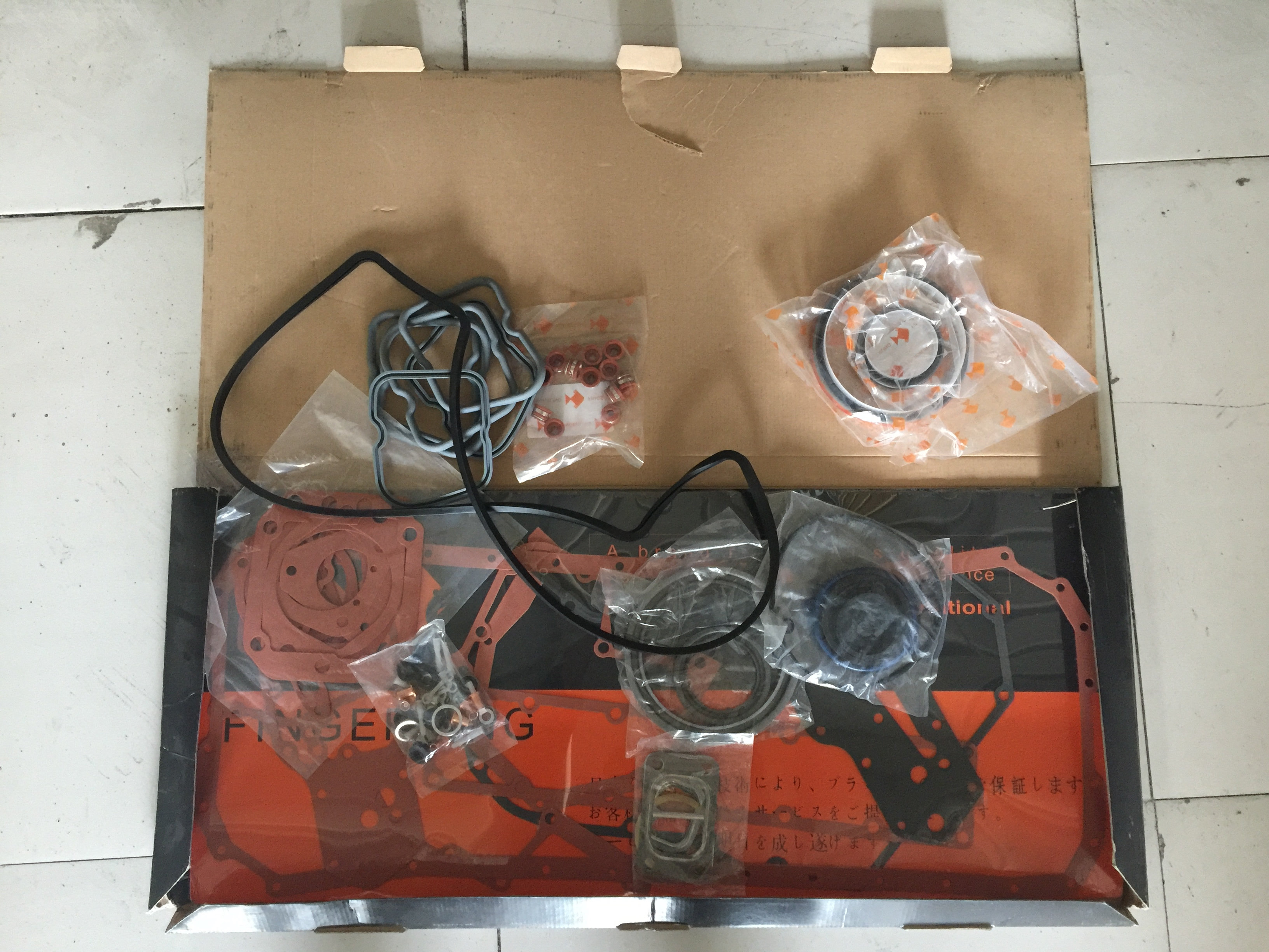 Liebherr R914 R924 R934 R944 excavator full gasket kit engine gasket China manufacturer supplier for Liebherr engine parts