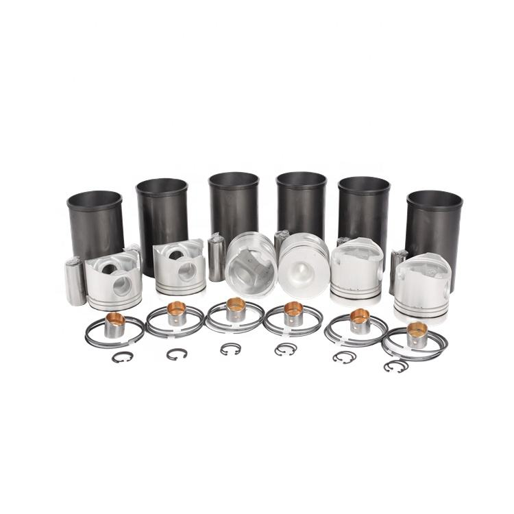 Mitsubishi 6D15 China Manufacturer Engine Overhaul Repair Kit Factory Piston Liner Kit Ring main bearing valve guide gasket kit Cylinder Block Cylinder Head assy Supplier