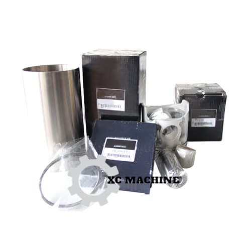 Mitsubishi Excavator 4M51 Diesel Engine spare parts Liner Kit piston ring kit SNAP RING main bearing valve guide Intake valve gasket kit  