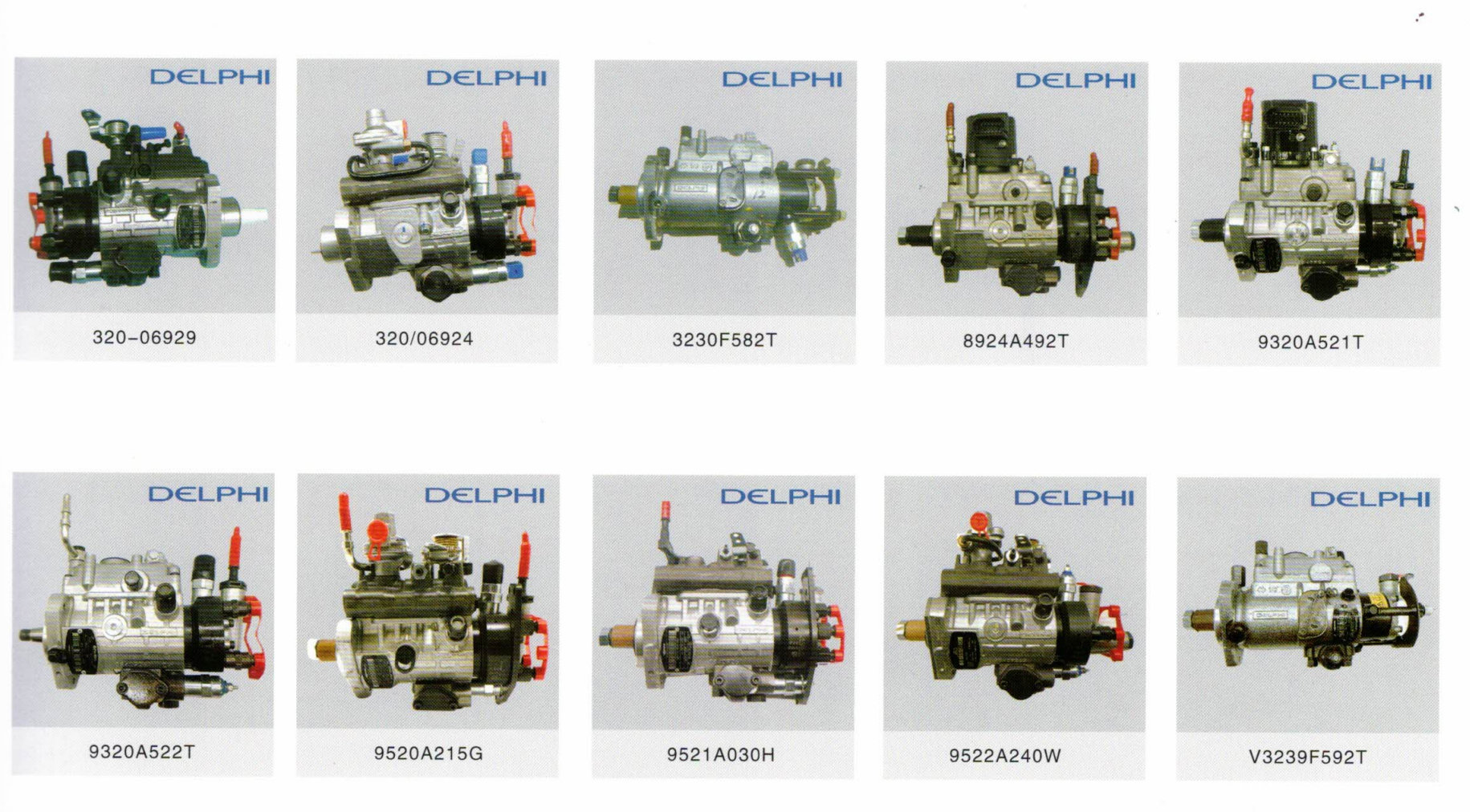 Perkins fuel injection pump DP310 DP210 9323A260G JCB 3CX fuel pump 4CX backhoe loader fuel pump Perkins engine replacement parts