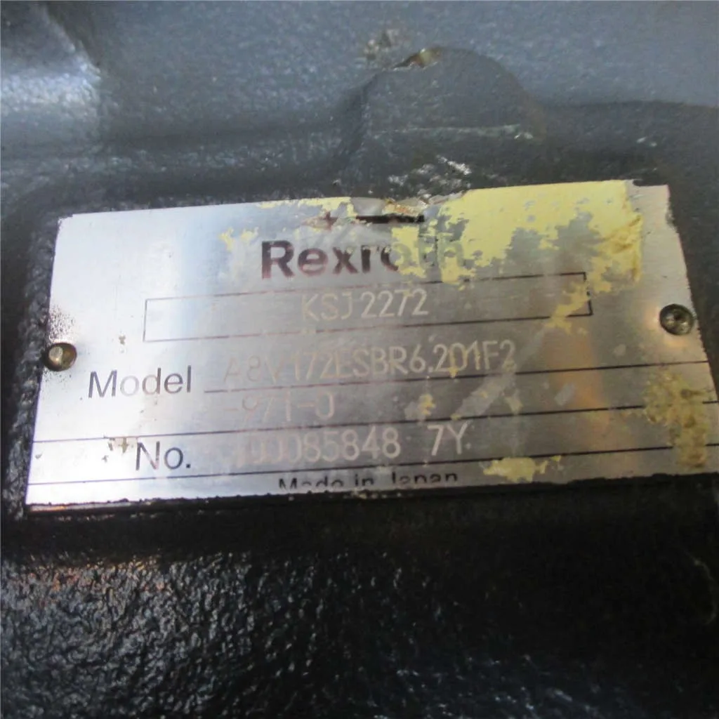 SUMITOMO SH300A1 CASE 9060 CAT E330 E330L Excavator Hydraulic Main Piston Pump Assy A8V172 hydraulic Pump Spare Parts Construction Machinery Hydraulic repair Parts - Image 1