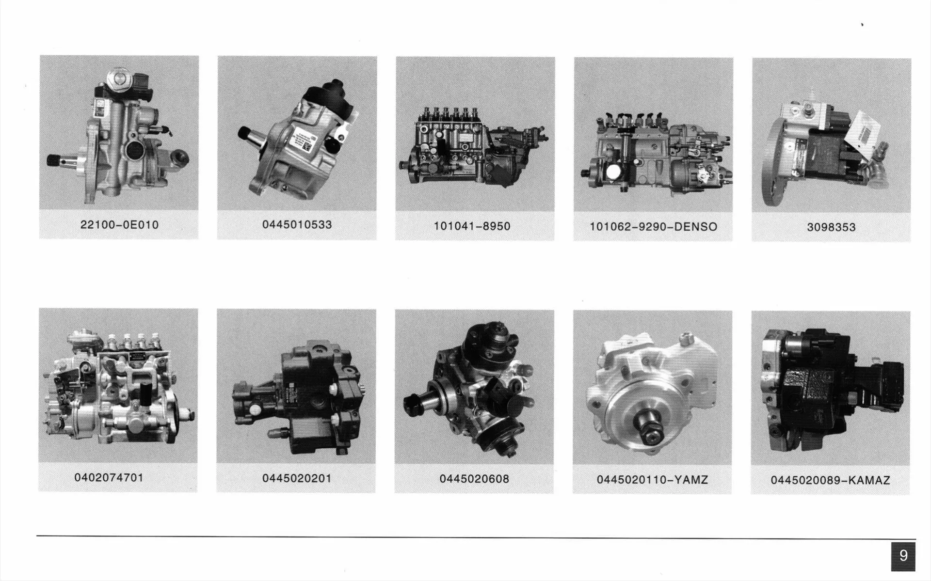 Toyota 1GD 2GD Engine Diesel Fuel injection pump 22100-0E010 repair tools Engine Construction Machinery Parts - Image 1