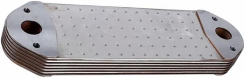 Volvo oil cooler 20505537 20749399 Volvo engine oil cooler replacement heavy equipment cooling system China manufacturer factory price