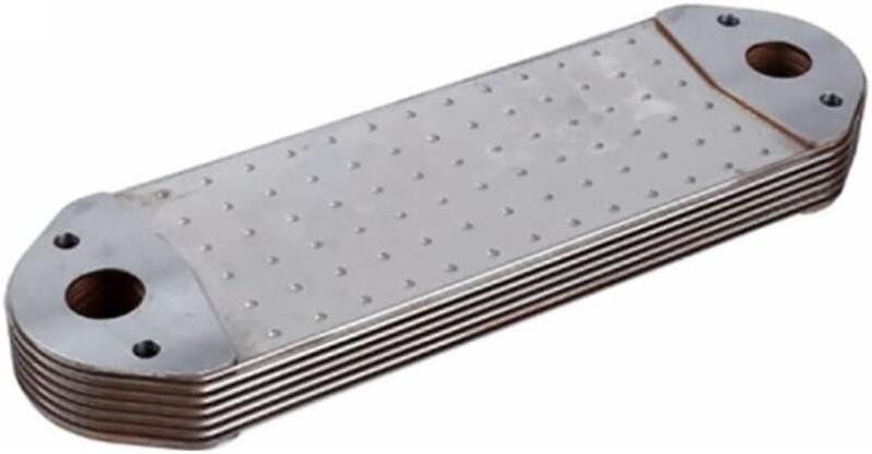 Volvo oil cooler 20505537 8130186 20749399 Volvo engine oil cooler replacement heavy equipment cooling system China manufacturer factory price