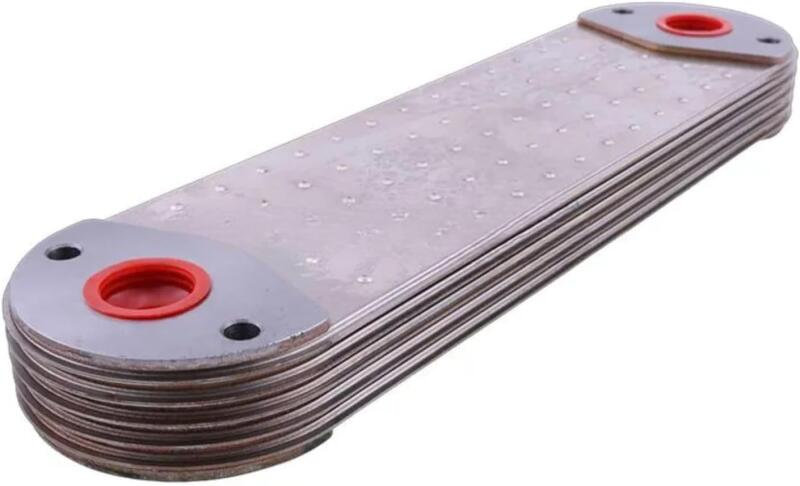 Volvo oil cooler 8149300 Volvo D12 engine oil cooler FH12 FL12 FM9 NH12 truck China manufacturer factory price