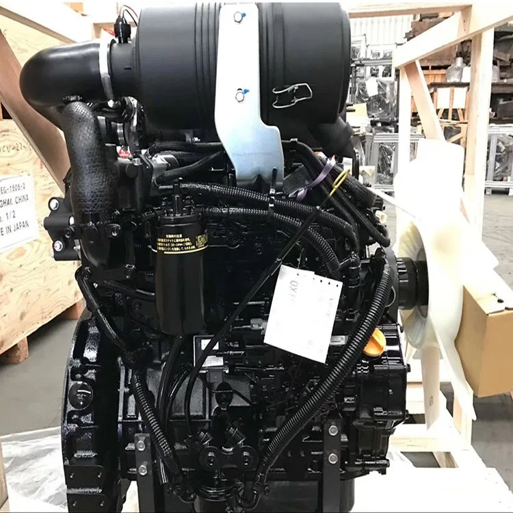 Yanmar excavator parts Yanmar 4TNV98 4TNV98T parts excavator original genuine complete engine assembly case excavator parts new engine assy China factory supplier - Image 1