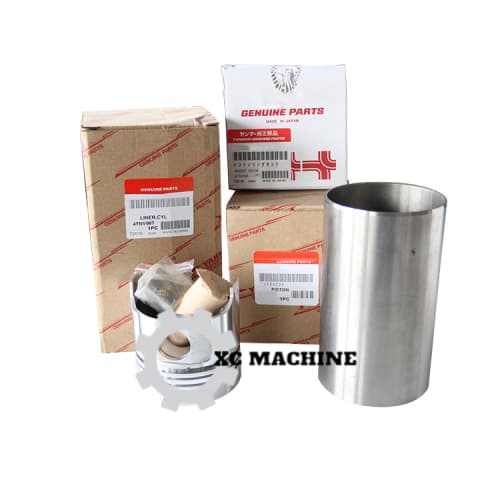 Yanmar Excavator 4TNV98 Diesel Engine spare parts Liner Kit piston ring kit SNAP RING main bearing valve guide Intake valve gasket kit