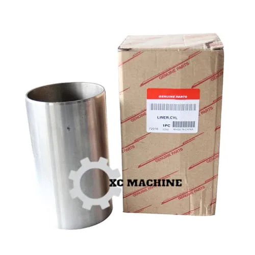 Yanmar Excavator PC15 PC20 PC25 Engine spare parts 3TNE78 DE08 Cylinder Liner
