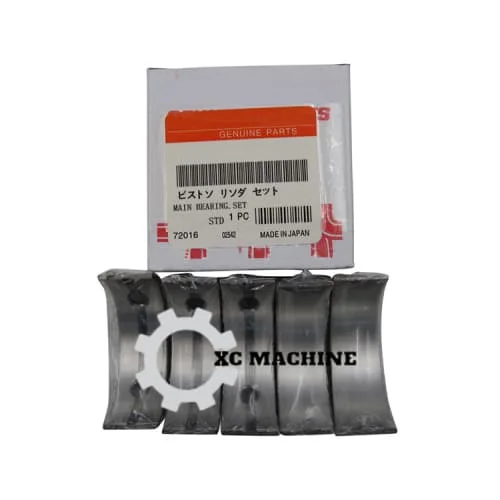 Yanmar PC15 PC20 PC25 Excavator Engine Spare Parts 3TNE78 Main Bearing Pair Yanmar PC15 PC20 PC25 Excavator Engine Spare Parts 3TNE78 Main Bearing Pair