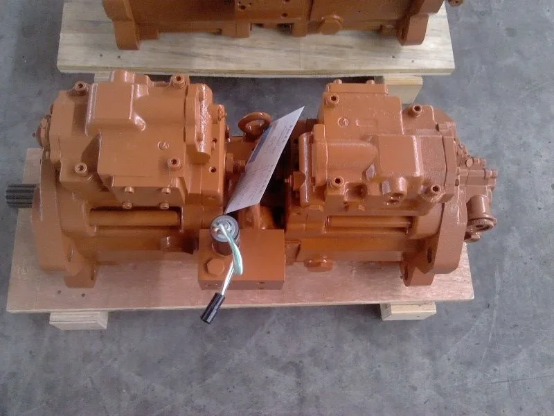 kawasaki K3V112 DT-1LH Hyundai 210 excavator Hydraulic Pump Assy Hyundai R210LC-7 - Image 1