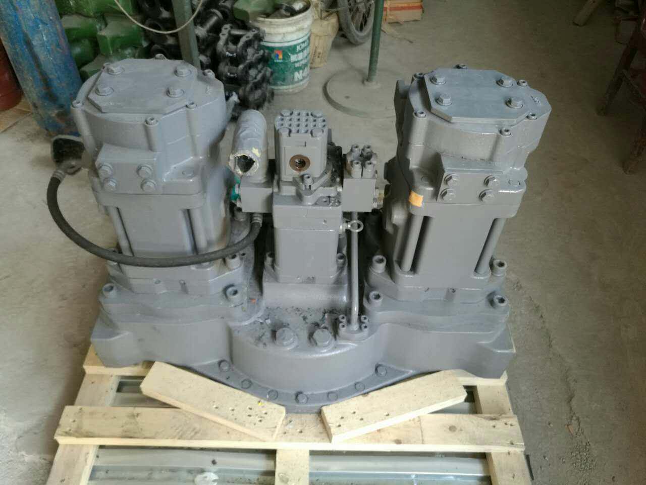 kawasaki K5V80S Excavator Hydraulic Main Piston Pump Assy EX1200-6 ZX850 ZX650 Komatsu Hyundai Volvo Hitachi Kobelco Doosan Sumitomo hydraulic Pump Spare Parts 4635645 Construction Machinery Hydraulic